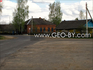 Ordinary buildings in Grozow. 19th century house