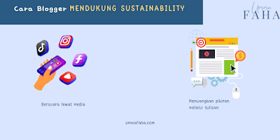 Tips blogger dukung sustainability