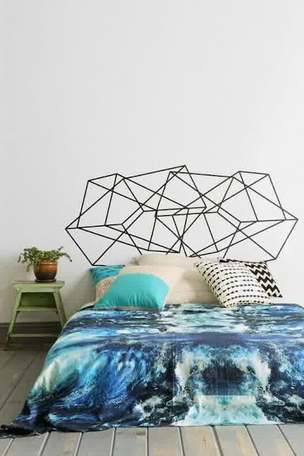 Interesting Trendy Geometric Bedroom Decoration Ideas
