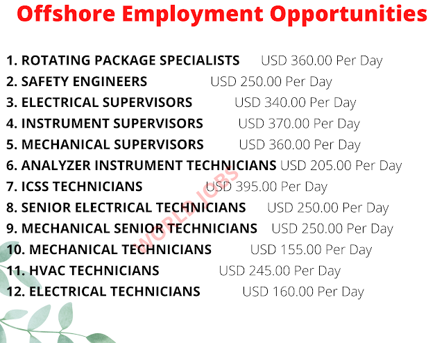 Offshore Employment Opportunities