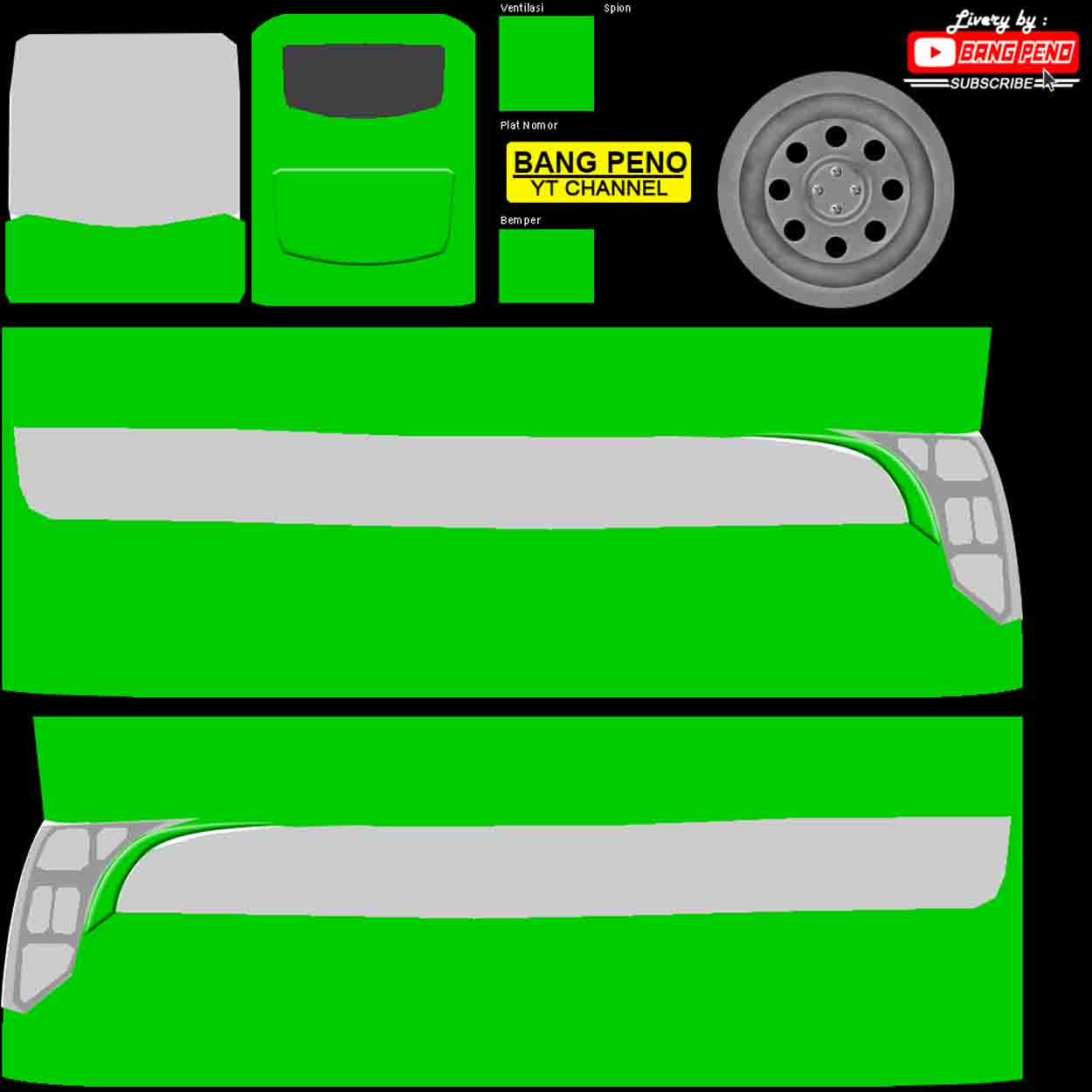 livery bussid polos shd png