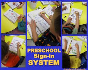 photo of: Fine Motor Development in Young Children, Daily Sign-in System for Preschool