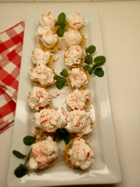 Peppermint Mini Tarts at Miz Helen's Country Cottage