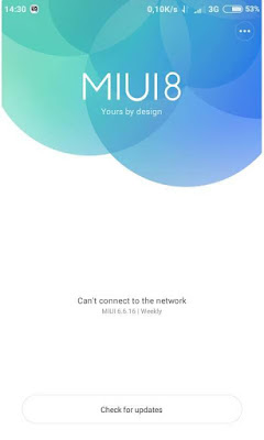 Custom ROM MIUI 8 V6.8.25 For Lenovo A319 