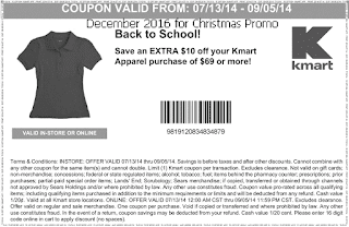 free Kmart coupons for december 2016