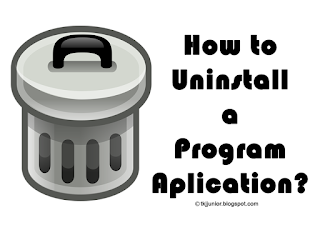 Cara uninstall program aplikasi pada windows