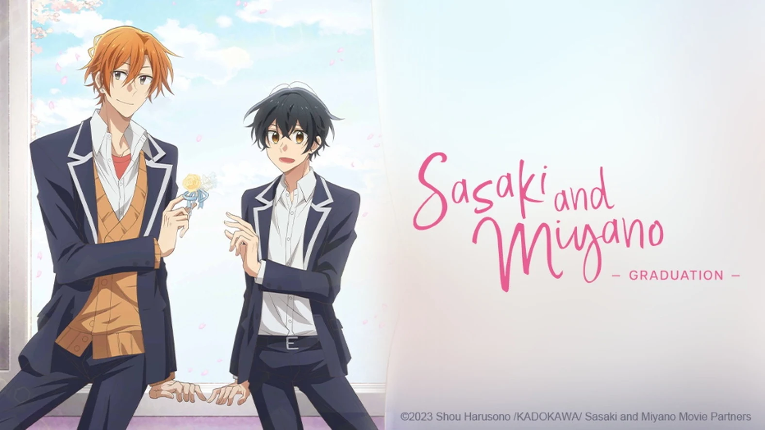 Sasaki and Miyano: Graduation to Stream on Crunchyroll September 28