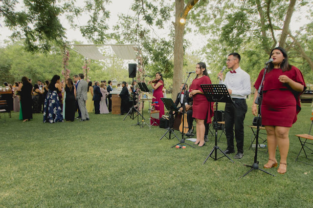 Coro Cantaré ensayando para Bodas