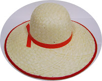 Sombrero palma de mujer