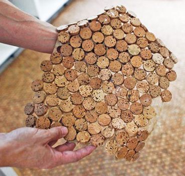 Wine Cork Flooring Tiles