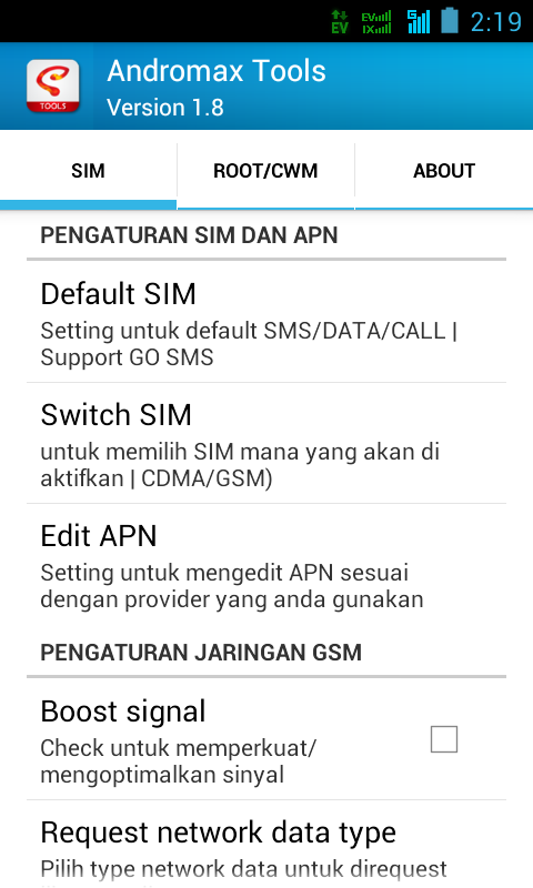 Cara Mudah Internet GSM Dengan Andromax Tool Terbaru, Tanpa Root