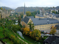 Looking east from the Chemin de la Corniche