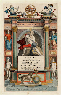 Atlas, Sive Cosmographicae Meditationes De Fabrica Mundi title page