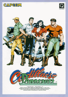 Jogo de Arcade Cadillacs and Dinosaurs online grátis