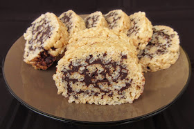 chocolate peanut butter rice krispie roll