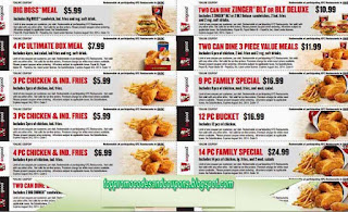 Free Printable Kfc Coupons