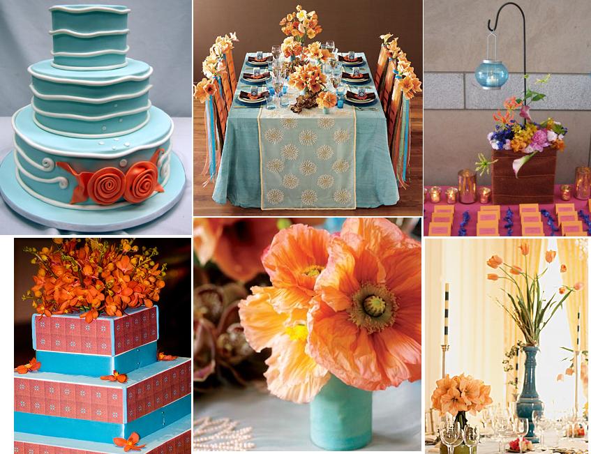 Turquoise Wedding Decor By Vee Marie