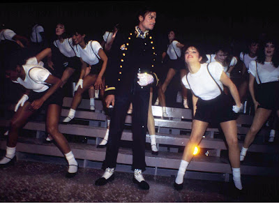 Tour Hollywood on New York  New York  1979  Michael Jackson Looks On As Dancer Perform A