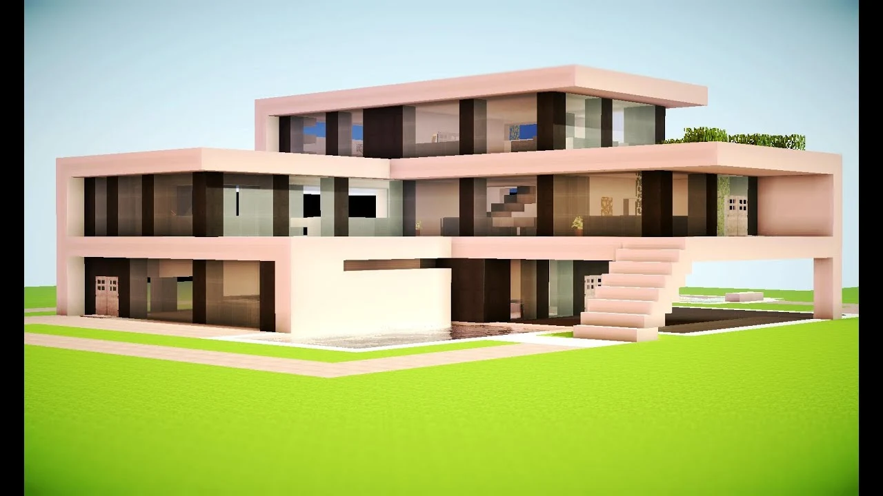 Minecraft House Modern