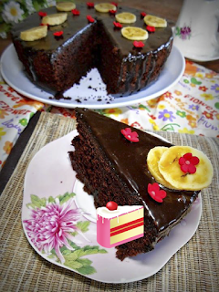 Resep Cake Pisang Coklat - Resep Borneo