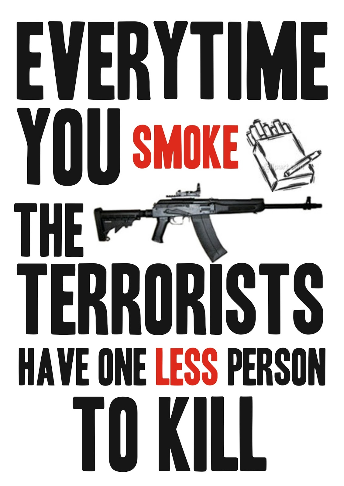 Kumpulan Poster Bahaya Rokok Dan Ajakan Berhenti Merokok Keren Dzargon