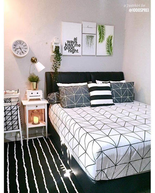 Contoh Desain Kamar Tidur Mungil Sederhana