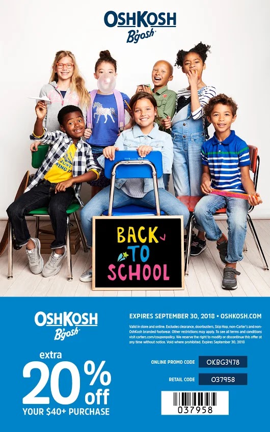OshKosh B’gosh, Back to School, shopping tips, kids fashion, OshKosh, kids style