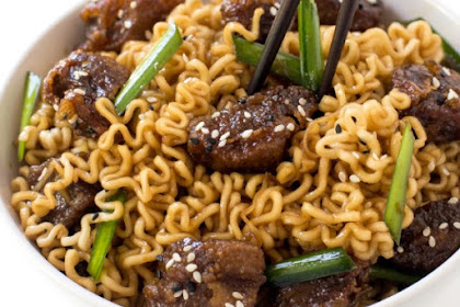 MONGOLIAN BEEF RAMEN