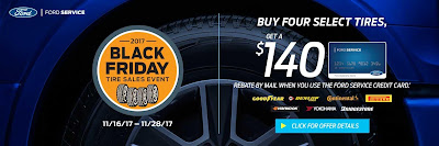 Black Friday Tire Sales Event at Big Mike Naughton Ford