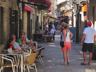 Old town of Baiona