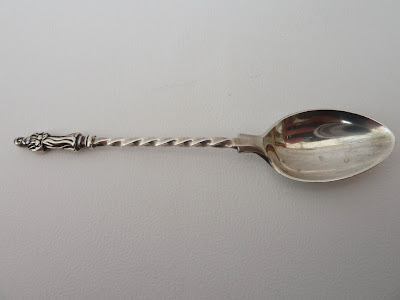 Antique Sterling Silver Apostle Spoon - Sheffield 1912 Atkin Brothers