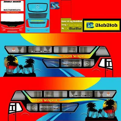 Livery Bussid Bimasena SDD Gajah Mungkur