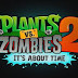 Features Plants vs. Zombies it's about time