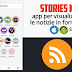 Stories Now | app per visualizzare le notizie in formato storie