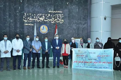 بالصور .. حملة توعية بالكشف عن سرطان الثدي "مجانا" في المستشفي الجامعي بكفرالشيخ