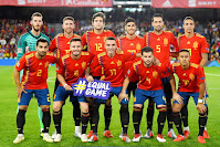 SELECCIÓN DE ESPAÑA - Temporada 2018-19 - David De Gea, Sergio Ramos, Marcos Alonso, Marco Asensio, Sergio Busquets y Rodrigo; Jonny, Saúl, Iago Aspas, Nacho y Thiago Alcántara. SELECCIÓN DE ESPAÑA 2 (Paco Alcácer, Sergio Ramos) SELECCIÓN DE INGLATERRA 3 (Sterling 2, Rashford). 15/10/2018. Liga de las Naciones, grupo A-4, 4ª jornada. Sevilla, España, estadio Benito Villamarín.