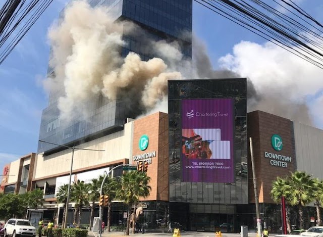 Se registra incendio en Downtown Center