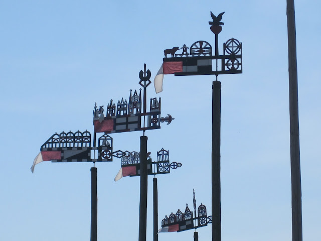 Weathervanes curonian spit