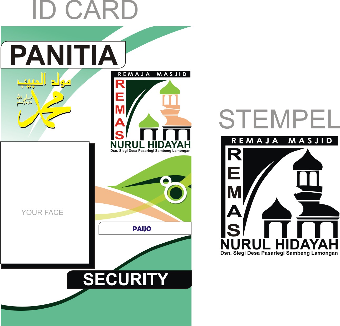 Contoh Id Card - Contoh O