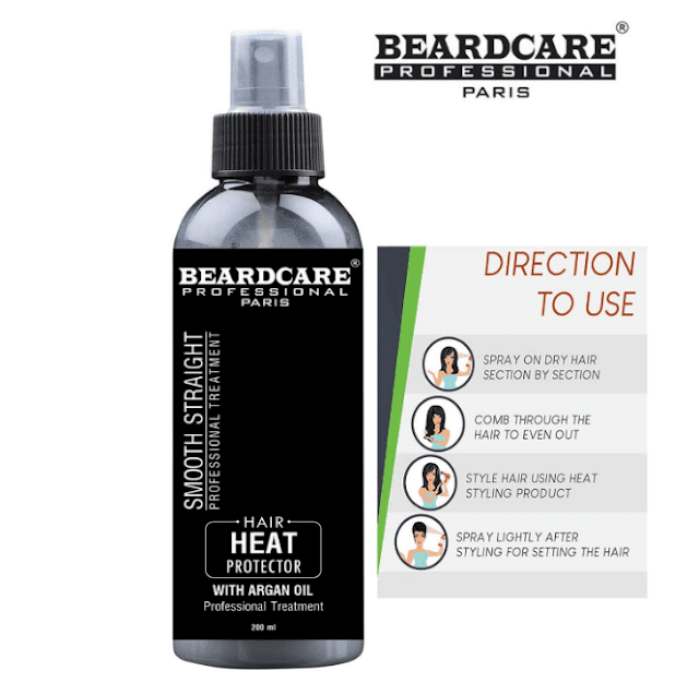 heat protection spray for hair straightening