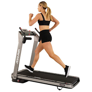  ASUNA SpaceFlex Motorized Running Treadmill with Auto Incline, Wide Treadmill, Space Saving Folding and Walking Treadmill