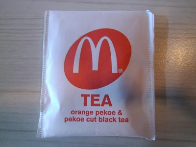 McDonald's Orange Pekoe + Pekoe Cut Black Tea 