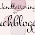 Handlettering der Buchblogger - Lettering der vier Elemente