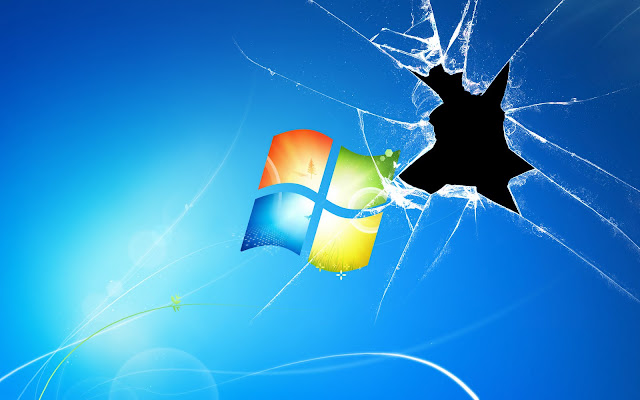 Windows 7 Broken HD Wallpaper