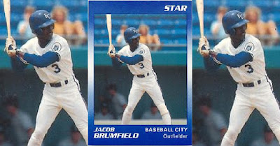 Jacob Brumfield 1990 Baseball City Royals card