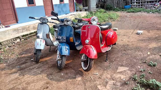 2 Vespa PX Dan 1 Vespa Sprint Dijual