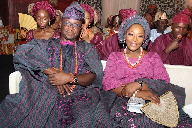 Faces At Asiwaju Olumide Osunsina's Daughter's Wedding