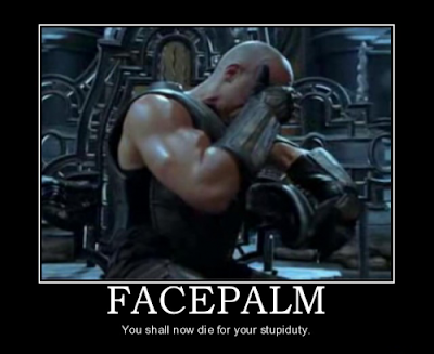 Funny Facepalm demotivational posters