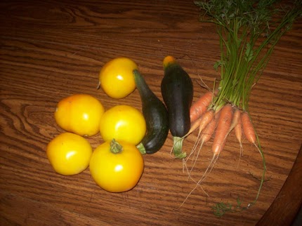 Homegrown Veggies + Upcoming Reviews and Giveaways