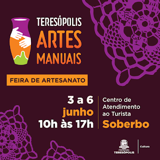 ‘Teresópolis Artes Manuais’ de 03 à 06 de junho